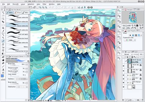 Clip Studio Paint EX 2.1 Trial Version Free
